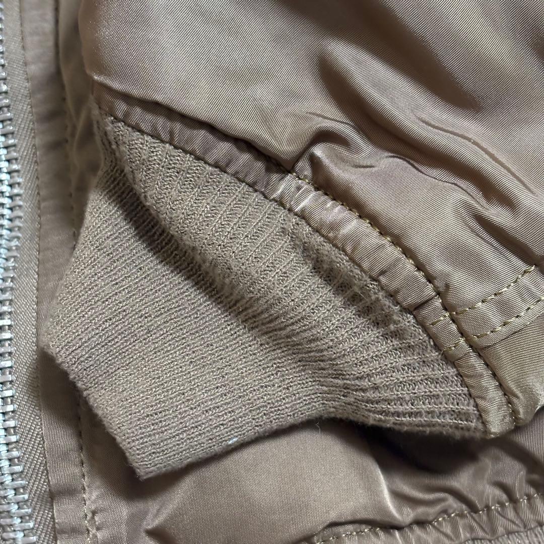 レアカラー！90s USA製アルファインダストリーズMA-1 ブラウンALPHA