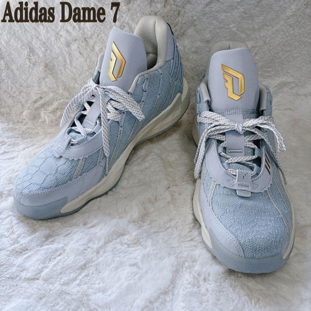 希少 adidas DAME7 アディダス　デイム7 バッシュ 28.5cm
