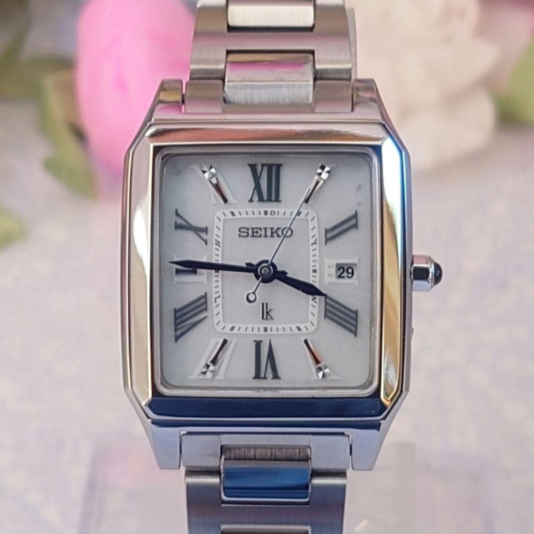 値下げ中❗️セイコーLUKIA腕時計SEIKO ルキア 1B22-O電波ソーラー