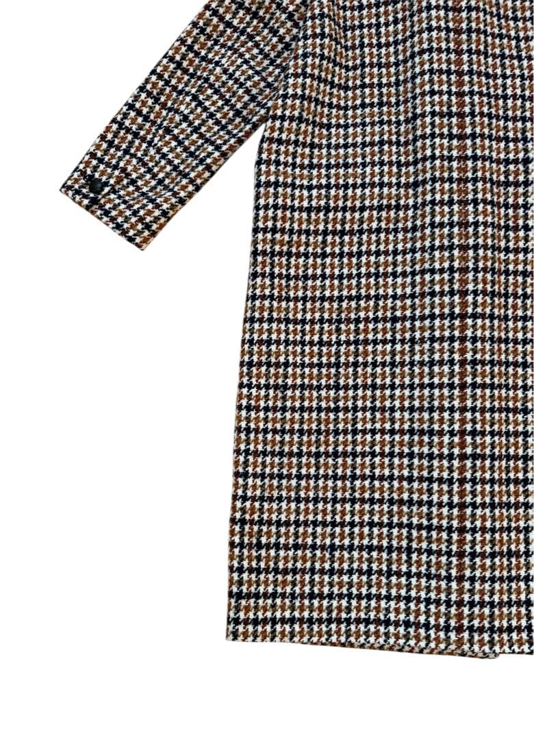 大きいサイズ♡希少♡23区♡ループヤーン チェック ツイード ロングコート