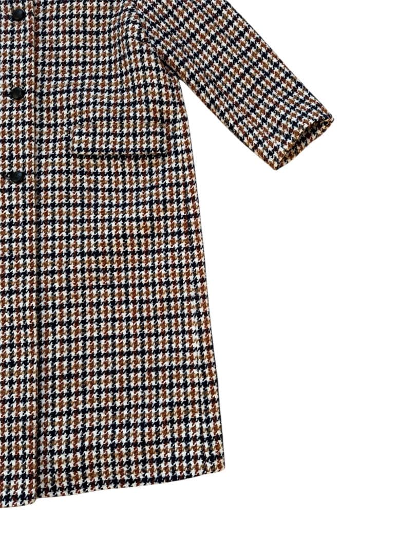 大きいサイズ♡希少♡23区♡ループヤーン チェック ツイード ロングコート