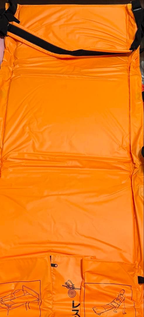 レスキュー キャリーマット 非常用応急担架 折り畳み