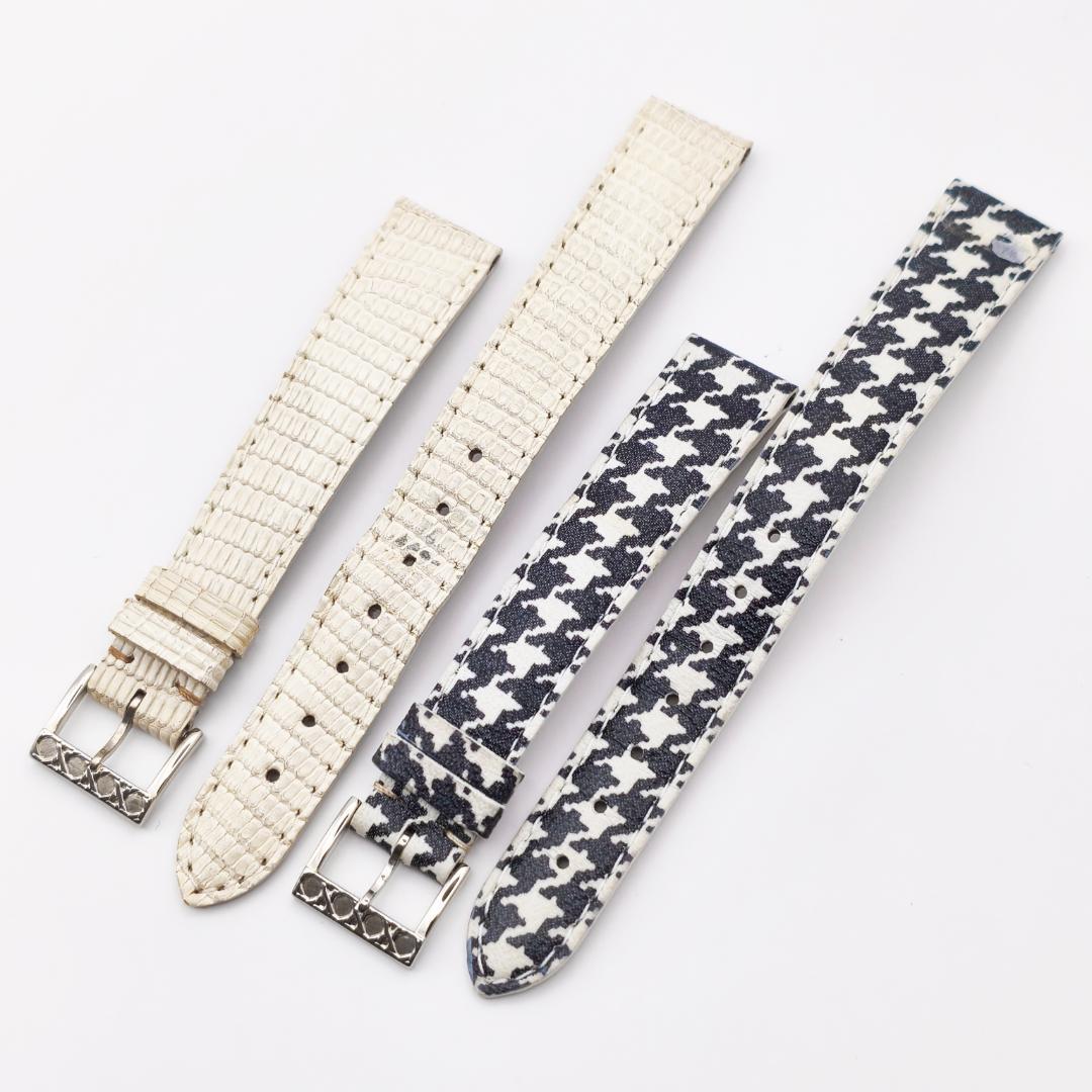 極美品 ディオール ラ・パリジェンヌ D60-109 QZ 白文字盤 新品電池