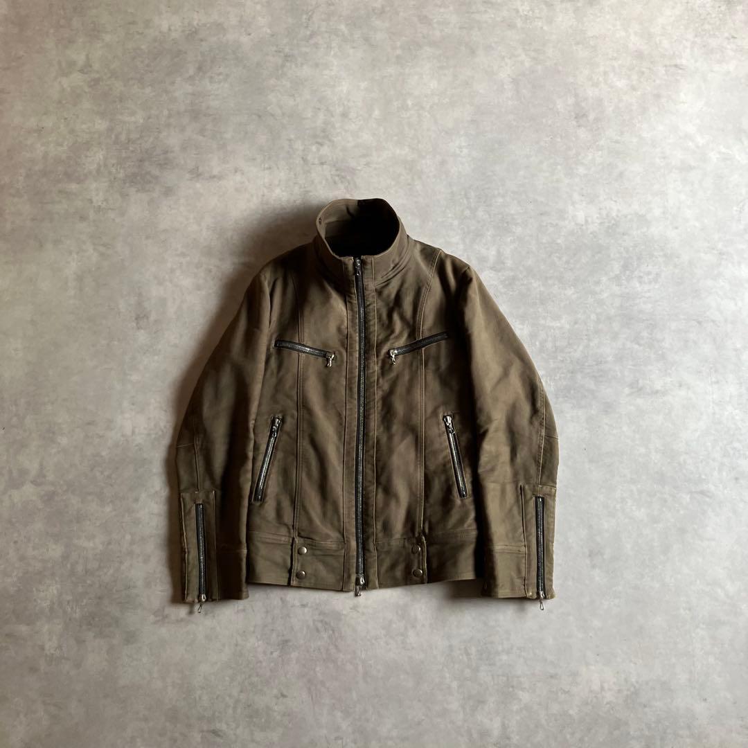 00s y2k archive shellac fur jacket お兄系