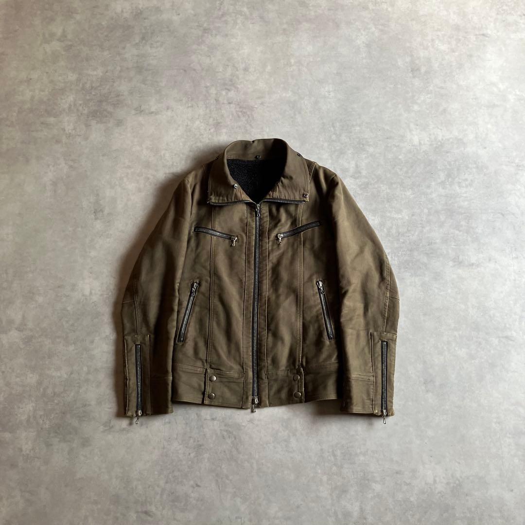00s y2k archive shellac fur jacket お兄系