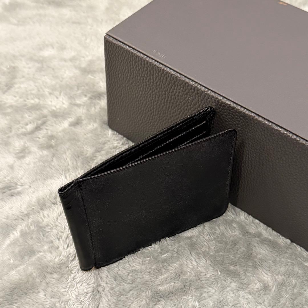 ⭐️極美品⭐️　グレンロイヤル　マネークリップ　定番モデル　二つ折り財布　黒