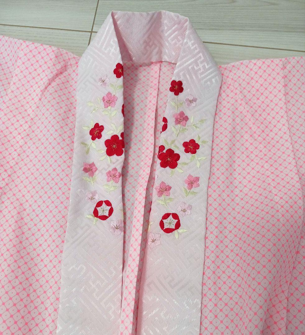 七五三(女の子) 七歳用着物 肌襦袢と肌着のセット