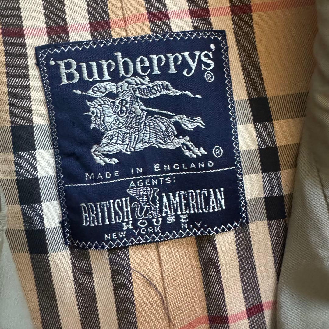 バーバリー　burberry 一枚袖　タマムシ　ラグラン C100 トレンチ