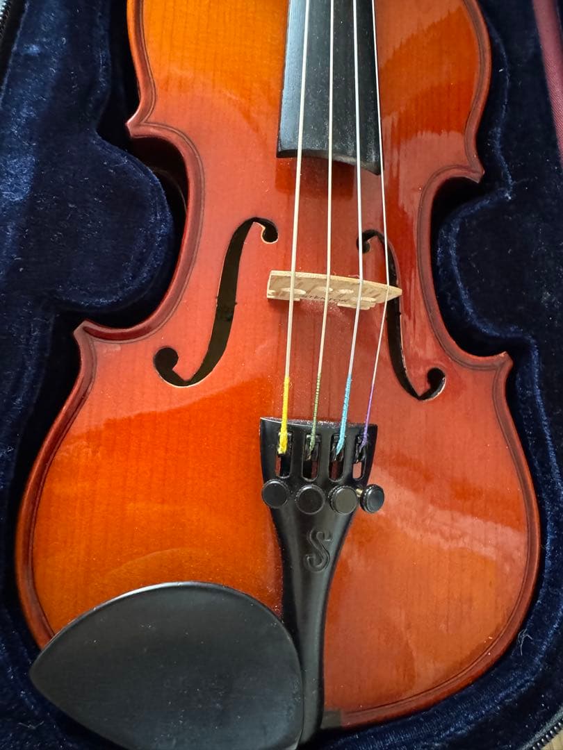 STENTOR 1／8 バイオリン　弓、弦張り替え済