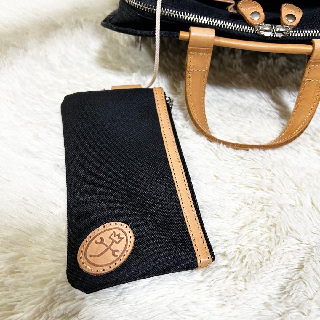 【未使用級】CASTELBAJAC トートバッグ キャンバス ブラック