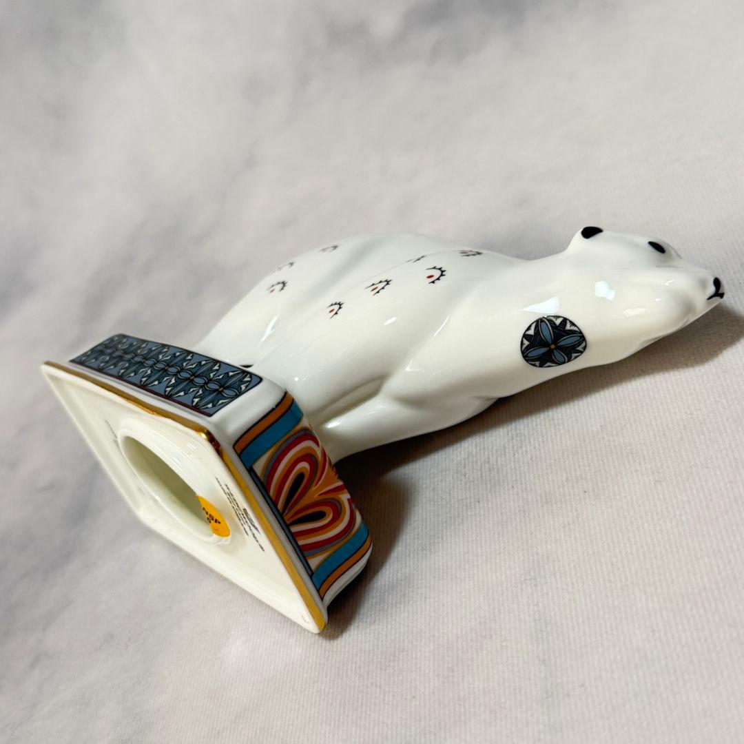 希少 美品☆ウェッジウッド ノアの方舟 ポーラーベア 1993年 フィギュリン