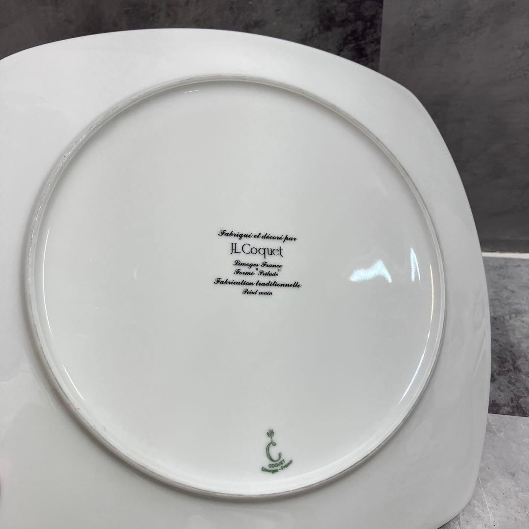 J.L Coquet - ジャン・ルイ・コケ　スクエアプレート　10枚セット