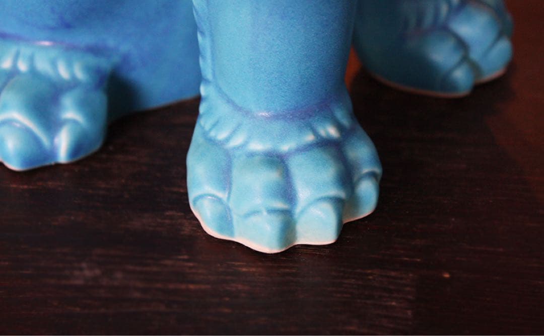 琉球　ブルー　美ら海シーサー