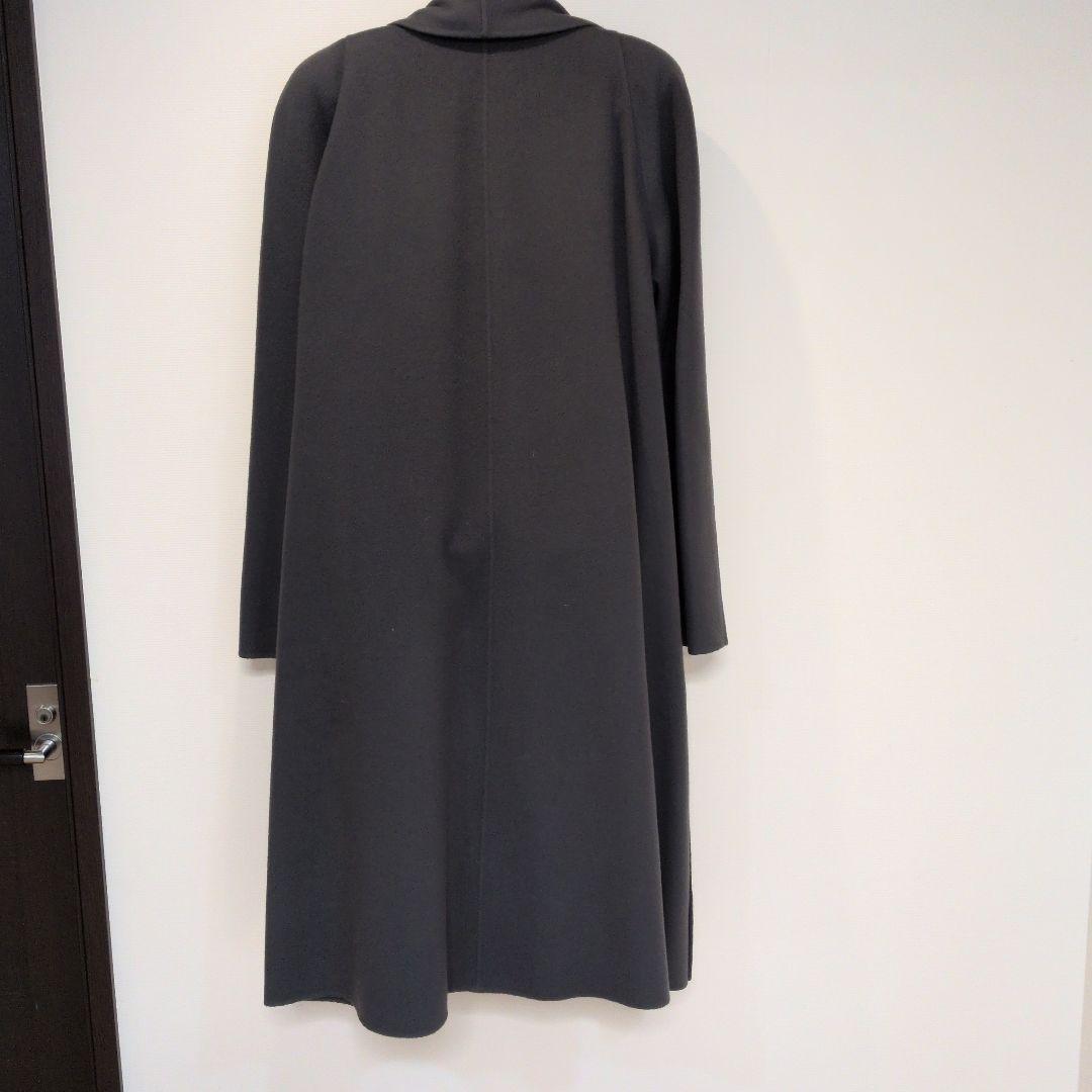 一枚仕立てロングコート (モスグリーン)トールサイズ