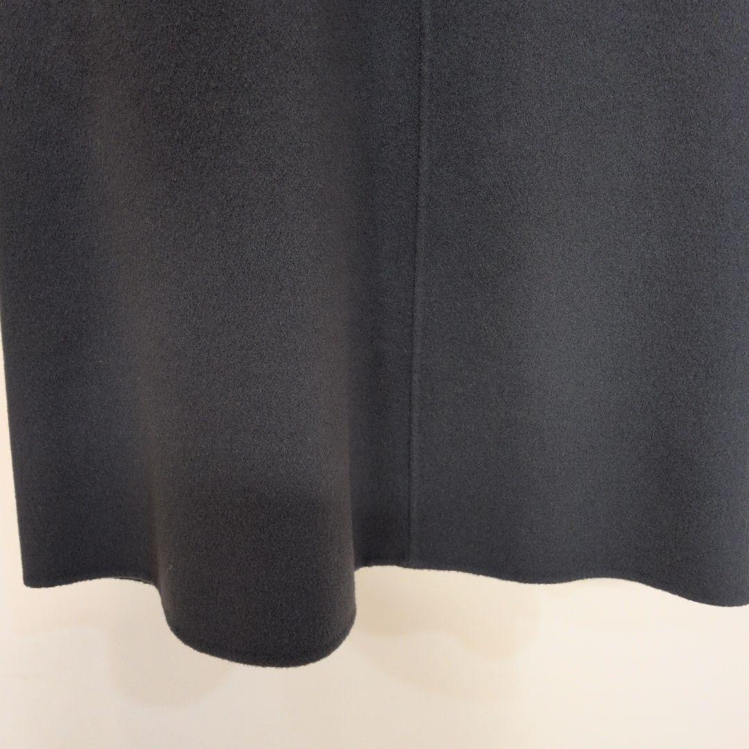 一枚仕立てロングコート (モスグリーン)トールサイズ