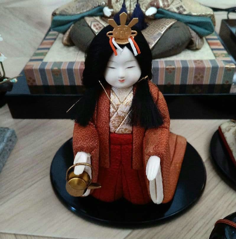 ●久月雛人形　木目込み人形　久月　2月中旬までの出品