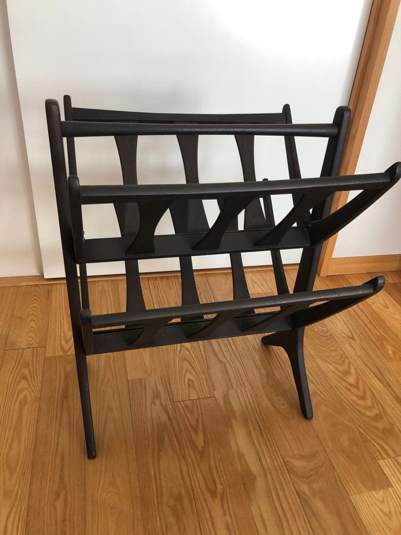 マルニ木工　マガジンラック　木製