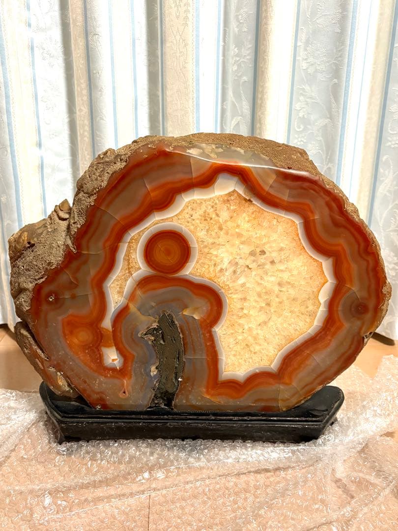 【特大サイズ】　瑪瑙　アゲート　鑑賞石　厄除け　開運　パワーストーン　原石