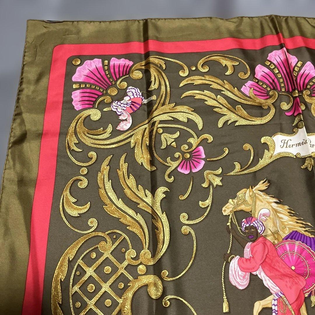 HERMES エルメス カレ90 トルコの馬 CHEVAL TURC