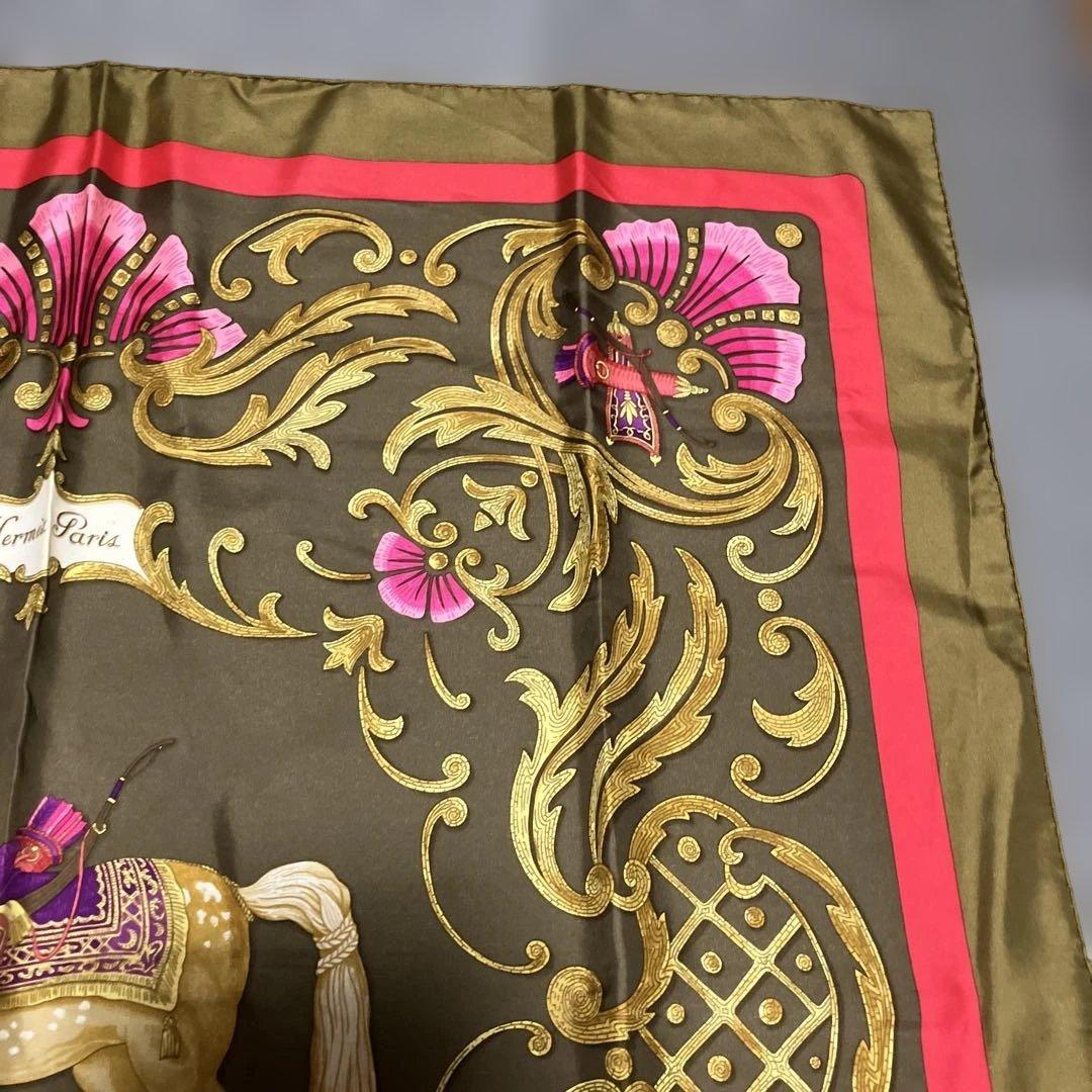 HERMES エルメス カレ90 トルコの馬 CHEVAL TURC