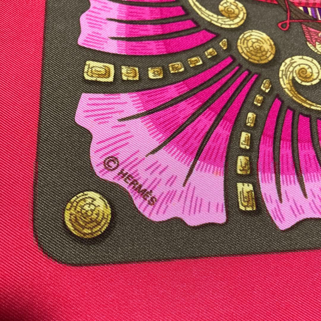 HERMES エルメス カレ90 トルコの馬 CHEVAL TURC