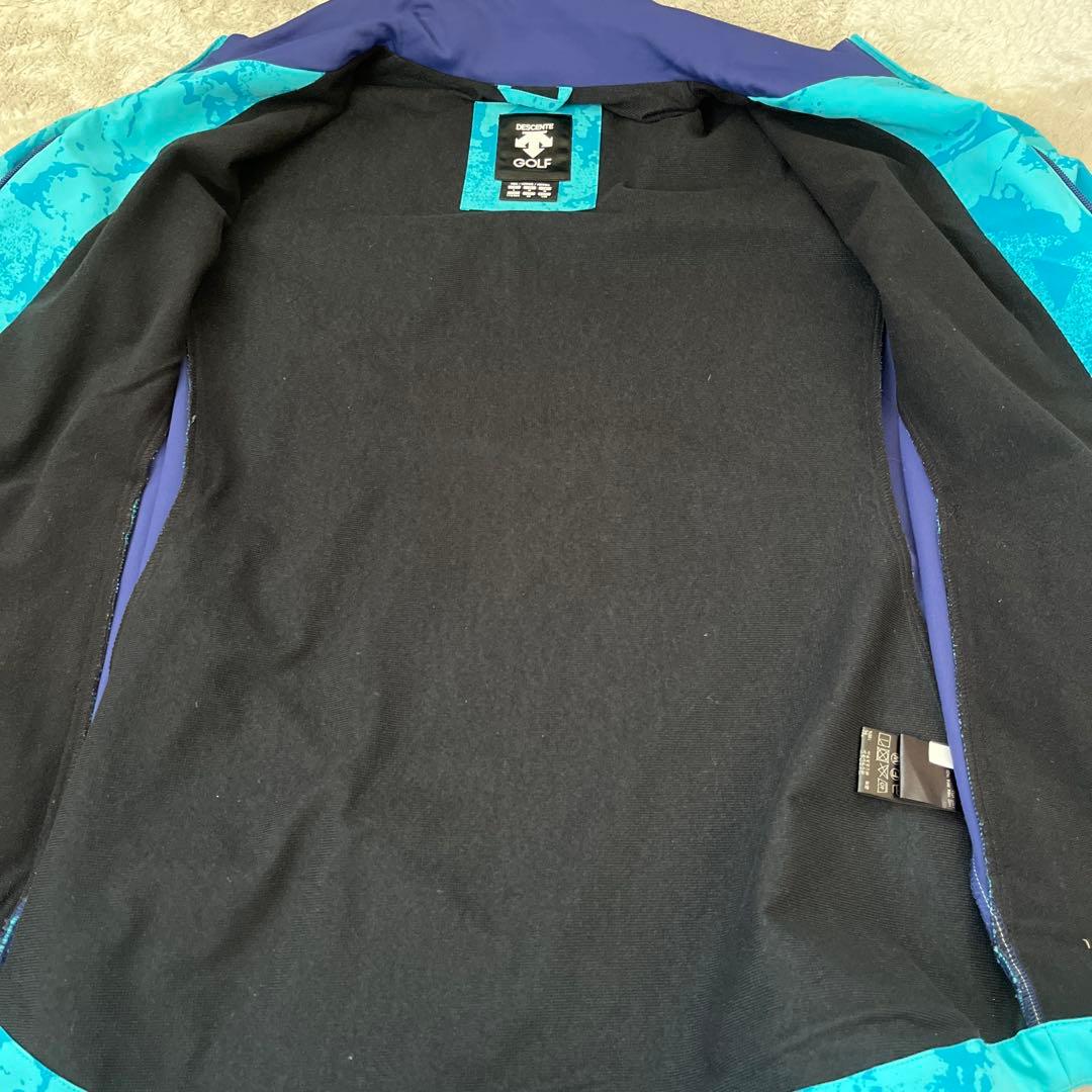 【美品】DESCENTE GOLF グラフィックウィンドジャケット　L