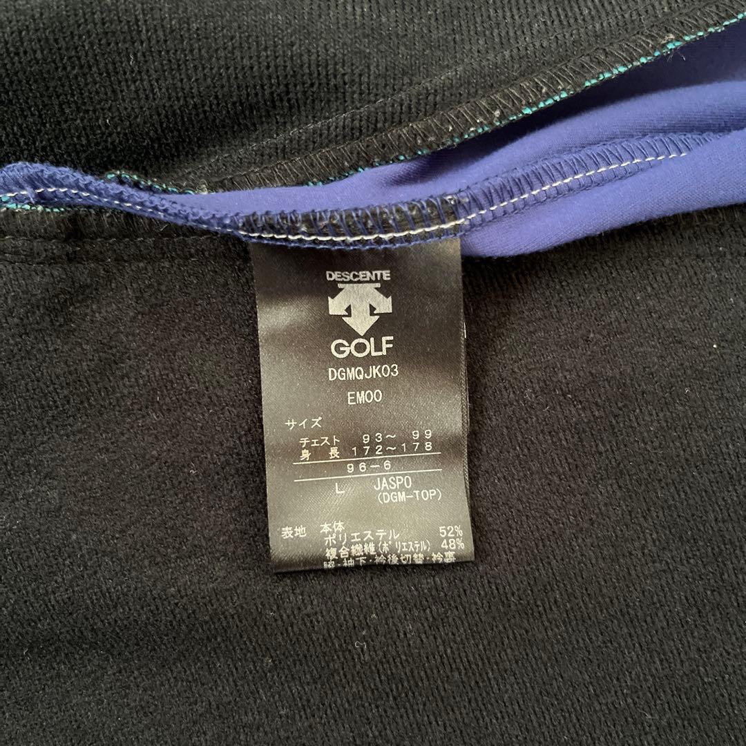 【美品】DESCENTE GOLF グラフィックウィンドジャケット　L