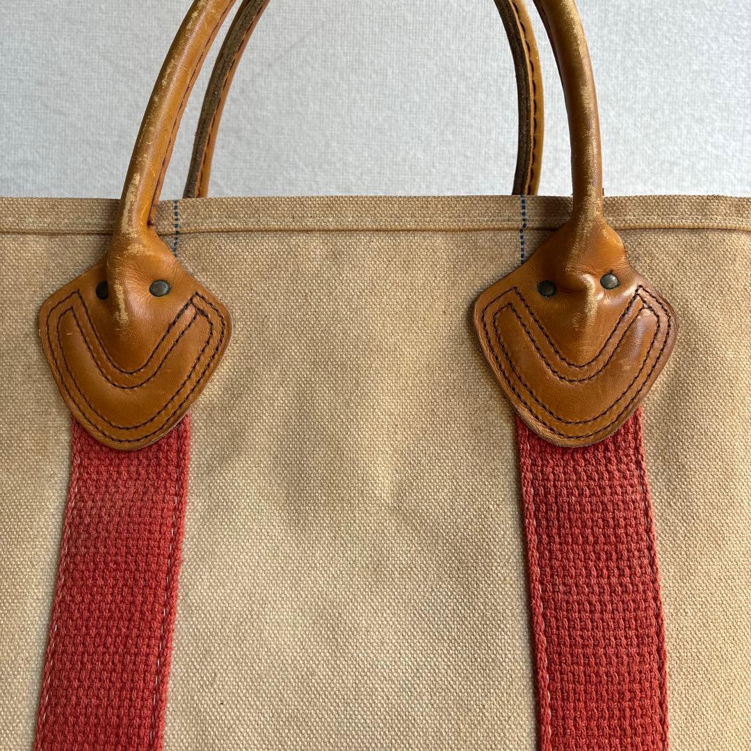 LLBean トートバッグ 赤