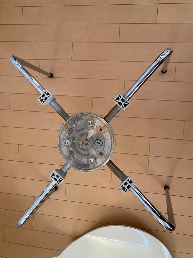 【ジャンク品】FRITZ HANSEN セブンチェア シルク ホワイト系