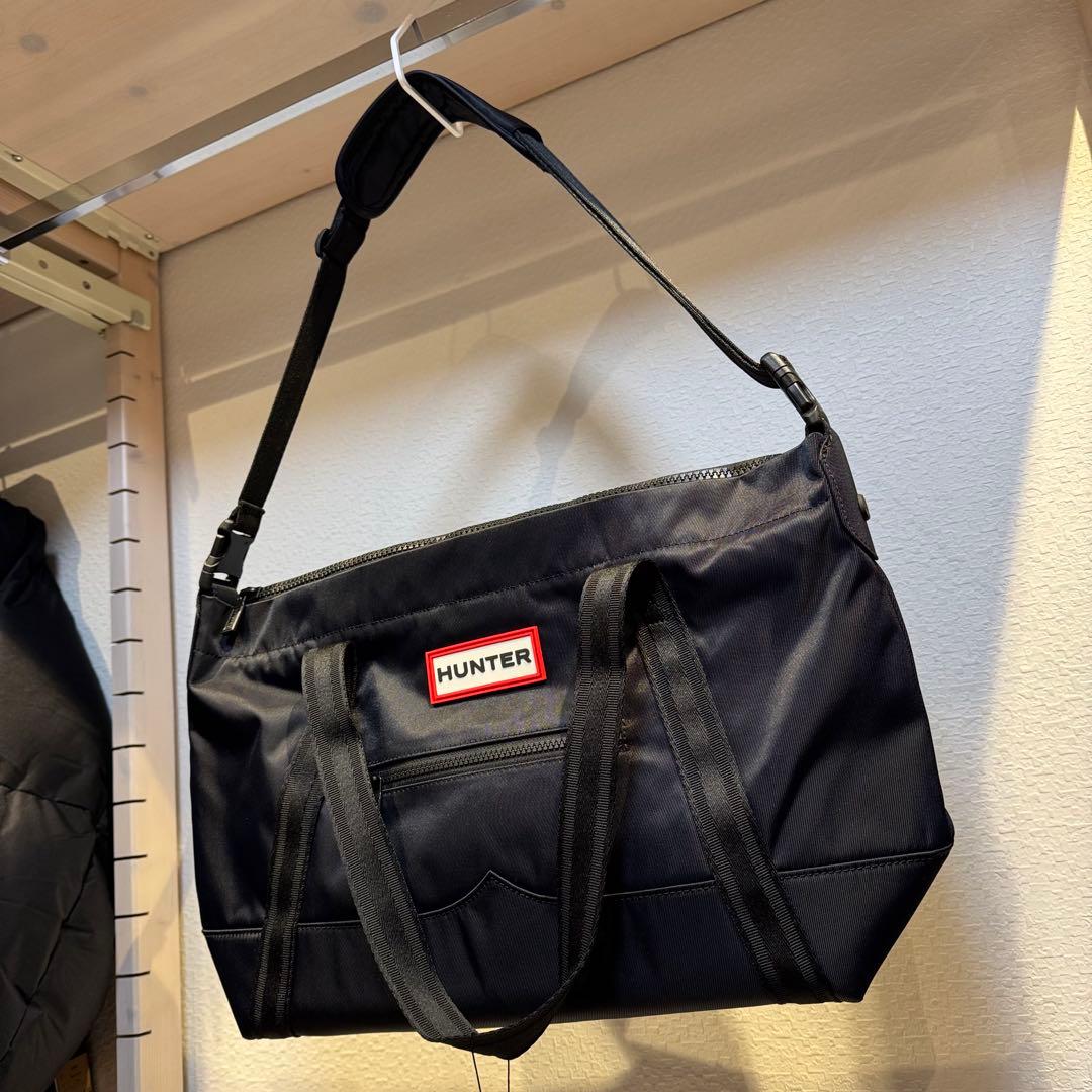13L新品ハンターナイロンミディアムトップクリップトートバッグショルダーバッグ