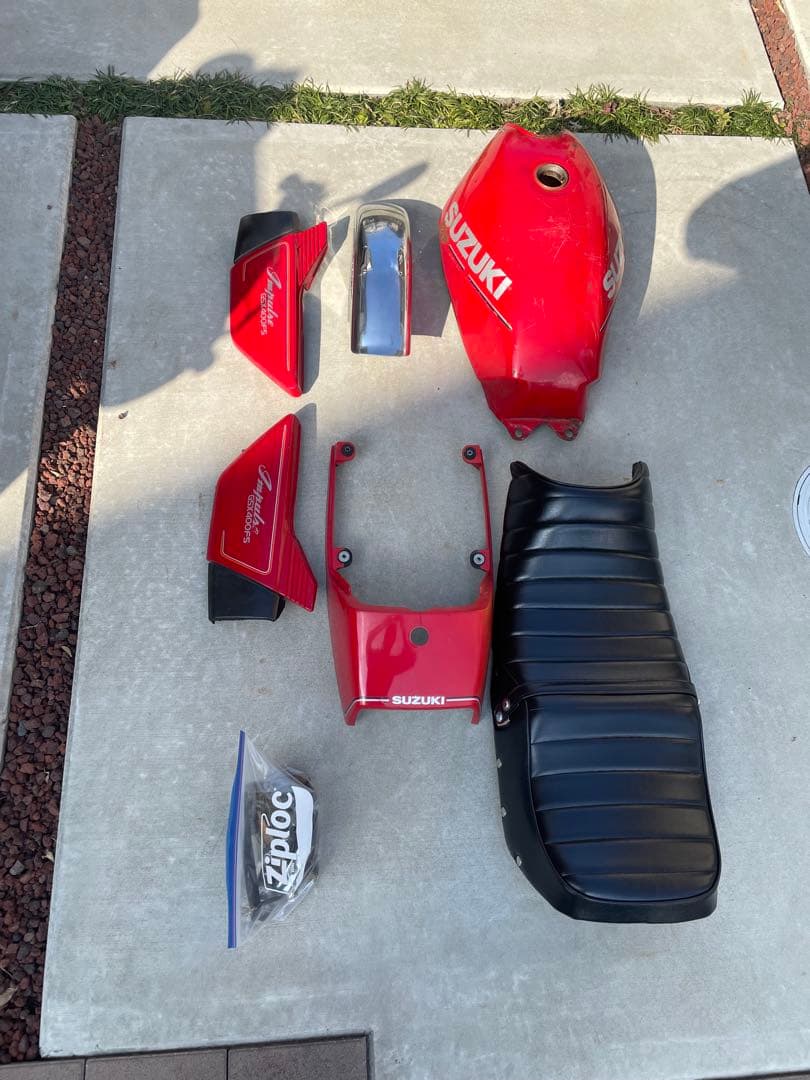 Suzuki インパルス　gsx400f仕様外装セット