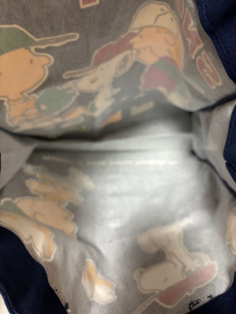 ファミリア トートバッグ スヌーピー peanuts レッスンバッグ