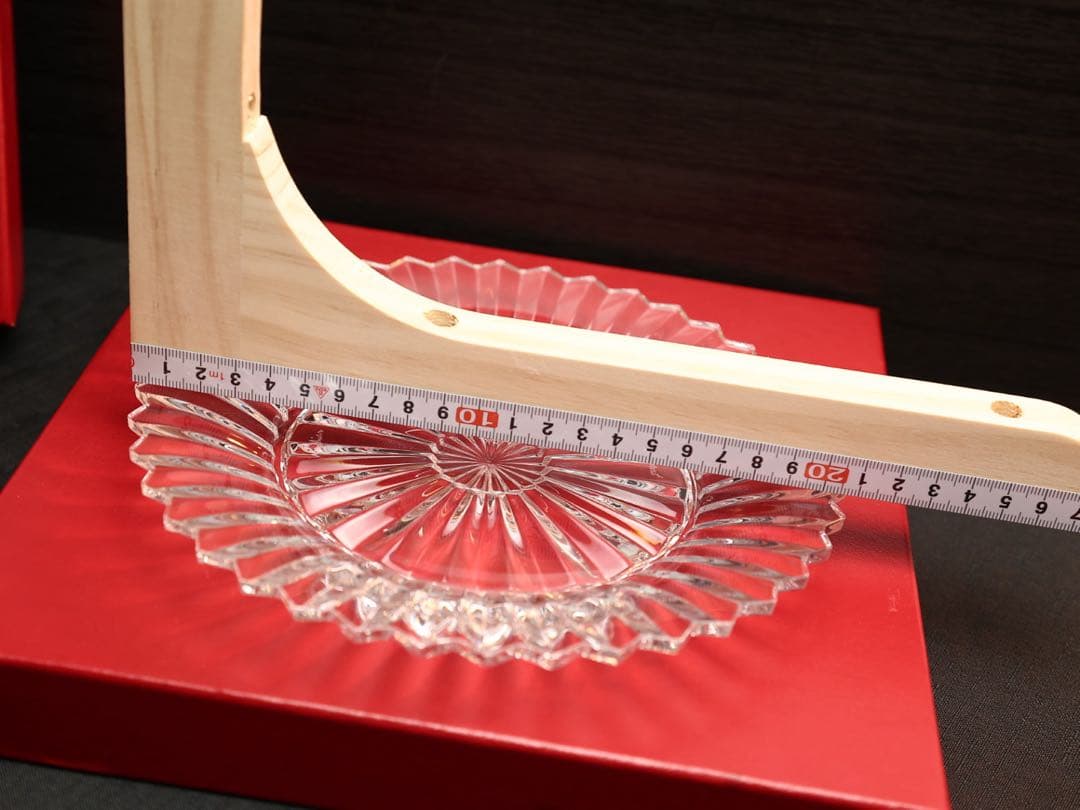 【未使用品】 Baccarat ミルニュイ プレート 約21cm