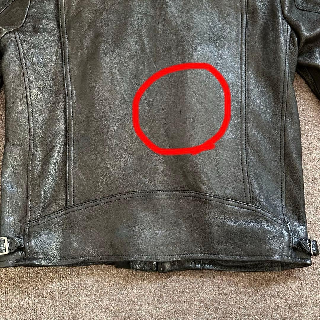 ルードギャラリー　ブラックレベル　アロー　レザージャケット　シングル　大人気　M