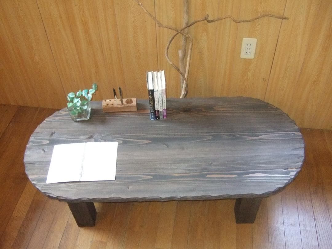 コヤ木工こだわり製作創りたて！モダン・アンティーク調・円卓・丸テーブル