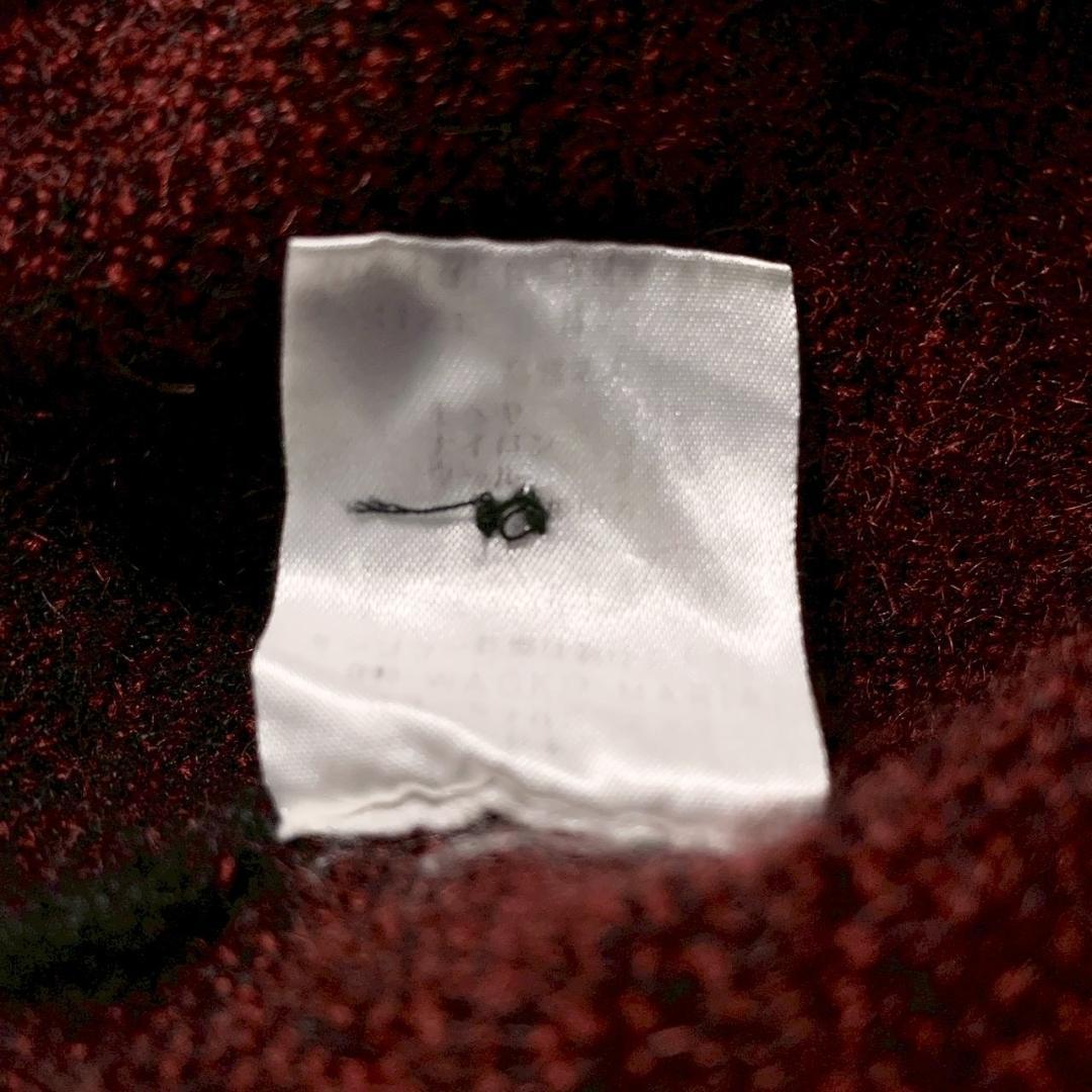 【horiken9296】ワコマリア モヘア混 カーディガン M チェック