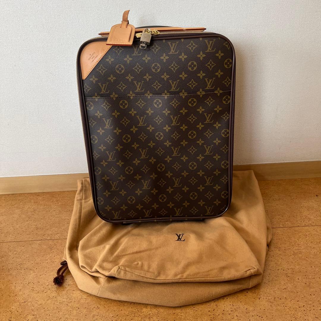 【美品】ルイヴィトン ペガス 45 モノグラム キャリーケース