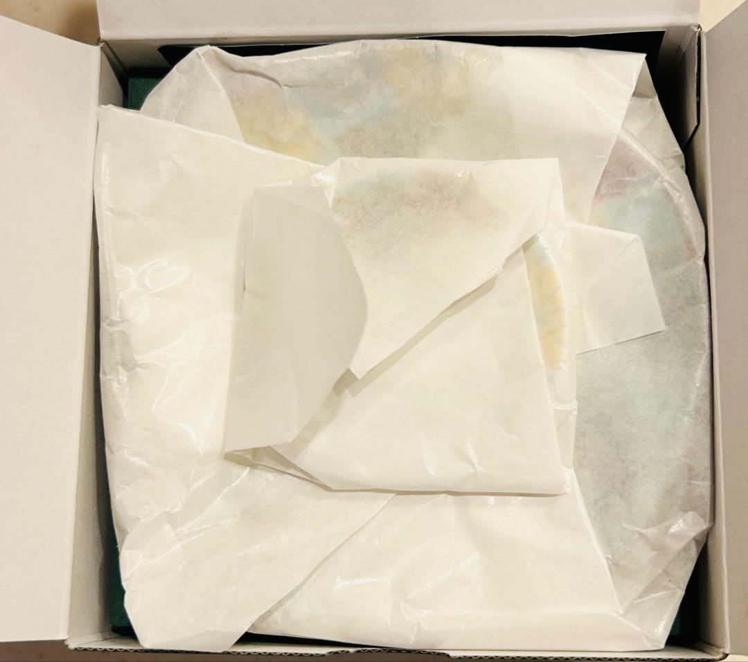 FEILER フェイラー　ハイジ　九谷焼　梅菊　ペールブルー　完売品　新品未使用