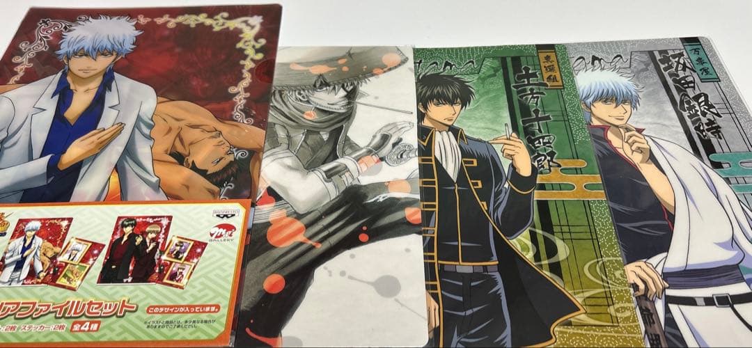 銀魂 クリアファイル 下敷き まとめ売り