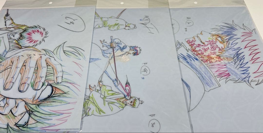 銀魂 クリアファイル 下敷き まとめ売り