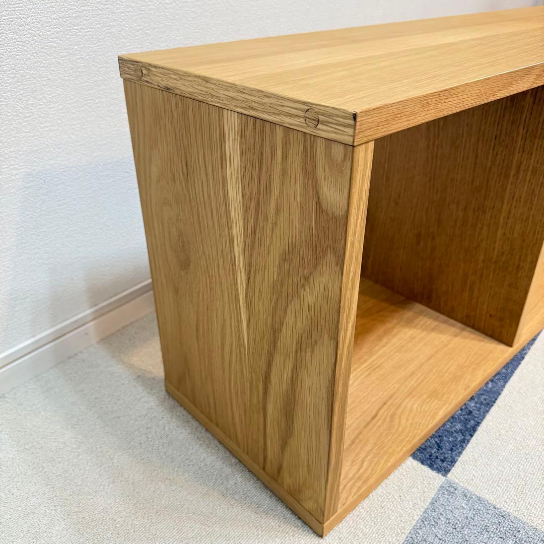 【直接引き取り限定】スタッキングシェルフ　５段　オーク材　美品　北欧　完売品　棚