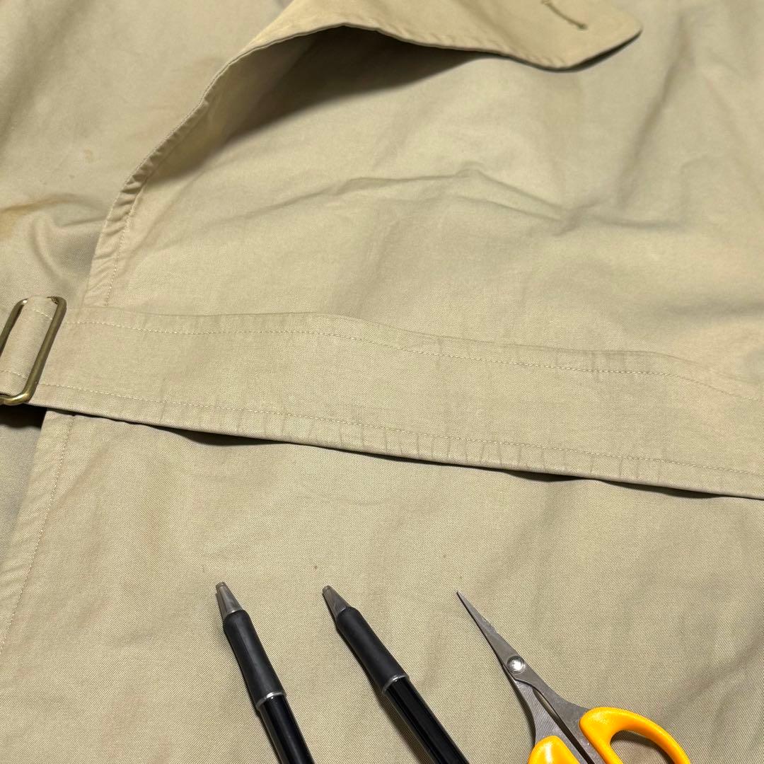 希少 90s Burberrys 英国製 1枚袖 バーバリー タイロッケンコート