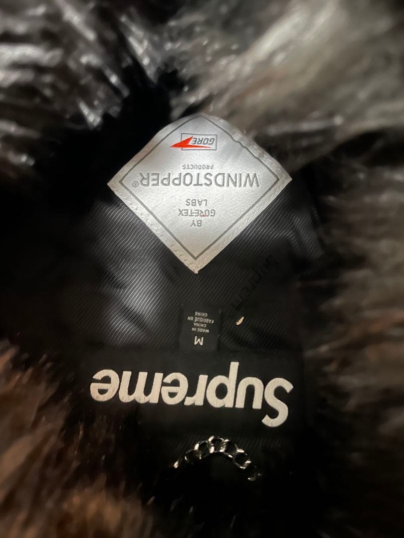 Supreme Black Faux Jacket – Windstopper