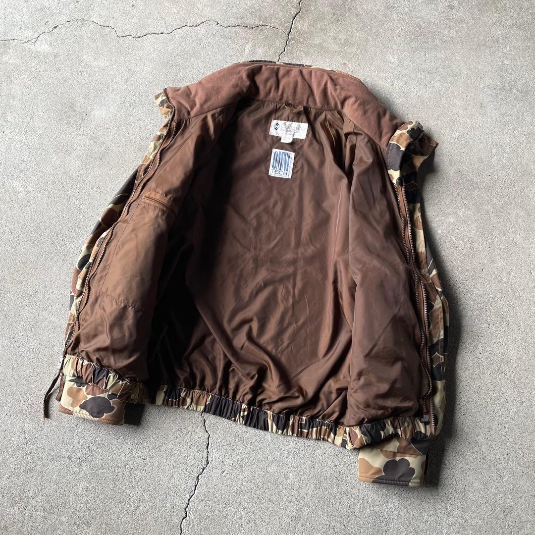 ジャケット・アウター 90s Columbia DuckHunter Camo ShellJacket