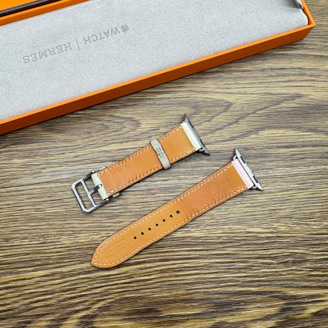 2310 Apple Watch エルメス　ローズサクラ　HERMES レザー