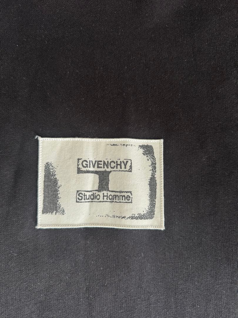 か*ー様 正規品　GIVENCHY Studio Homme ブラックパーカー
