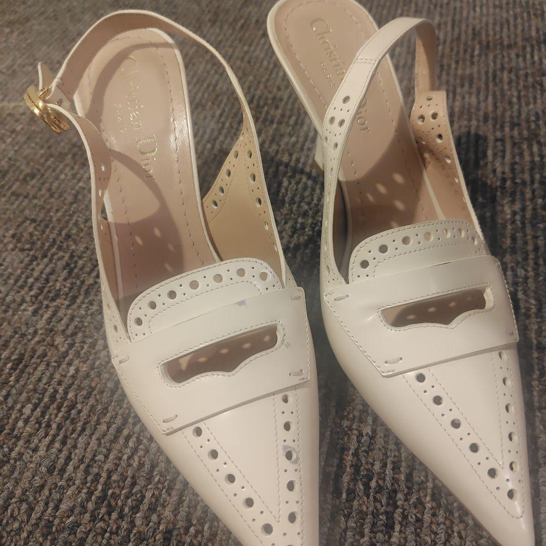 クリスチャンディオール　パンプス22.5