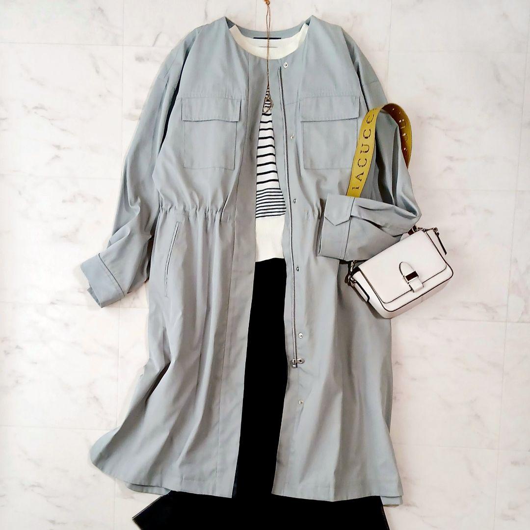 美品 アンタイトル 定価4万6千 ライナー付 ブリーゼドライ ストレッチコート