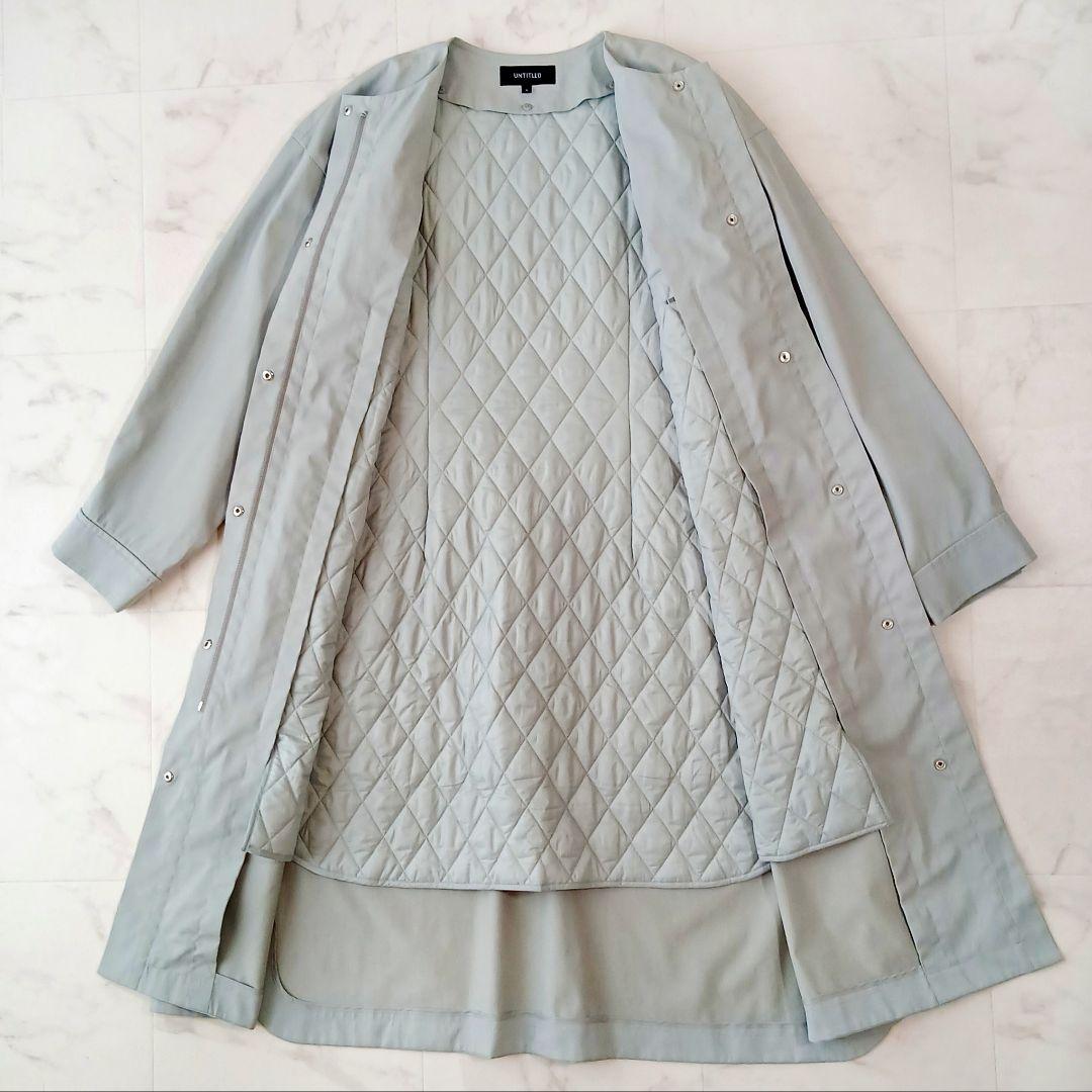 美品 アンタイトル 定価4万6千 ライナー付 ブリーゼドライ ストレッチコート