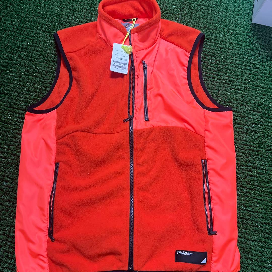 TFWベストZIPオレンジ
